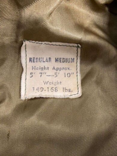 商品画像：M/50s/JAPANESE BORO/古布/M-1950/ライナー/リメイク/パットワークコート/ウール/KHK// 3