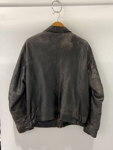 商品画像：EM/AU RENARD/フランス製/民間品/フライトジャケット/--/レザー/BLK 2