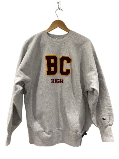 商品画像：RW/90s/REVERSE WEAVE/ボストン・カレッジ/スウェット/XL/コットン/GRY/無地 1