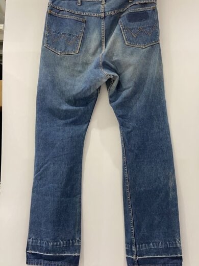 商品画像：60s/VT/11MWZ/斜めベル/実寸W37/デニム/裾カスタム/ボタン裏E4 2