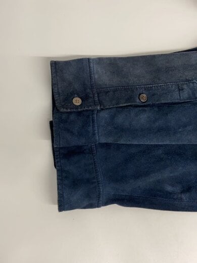 商品画像：RL/90s/長袖シャツ/XL/レザー/NVY/無地 5