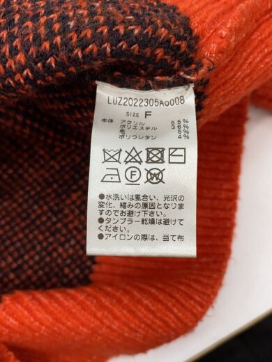 商品画像：ニット・セーター(厚手)/FREE/アクリル/ORN/LUZ2022305A0008 4