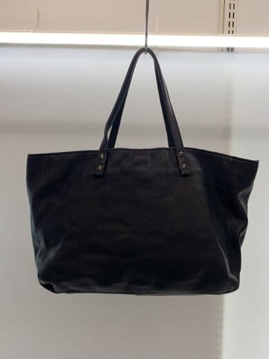 商品画像：別注ワッペントートバッグ/レザー/BLK 3