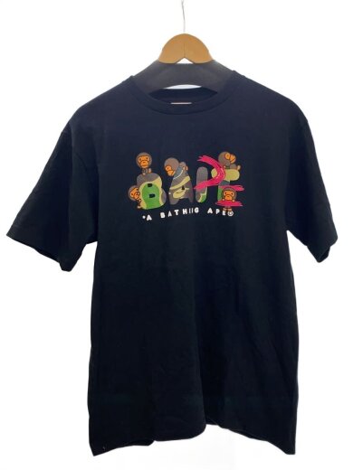 商品画像：BABY MILO X BAIT X FUNKO FIGURE TEE/L/コットン/BLK 1