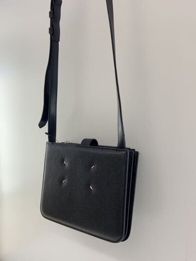 商品画像：ショルダーバッグ/レザー/BLK 2