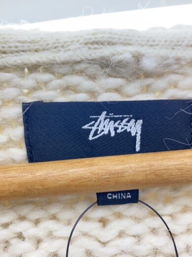 画像：STUSSYSCHUNKY KNIT ZIP HOODIE/M/アルパカ/CRM/1172003