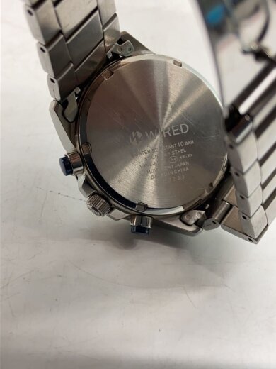 商品画像：腕時計/アナログ/ステンレス/BLU/SLV/VK68-KX20 3