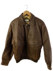 Import ROBO/レザージャケット・ブルゾン/L/羊革/BRW