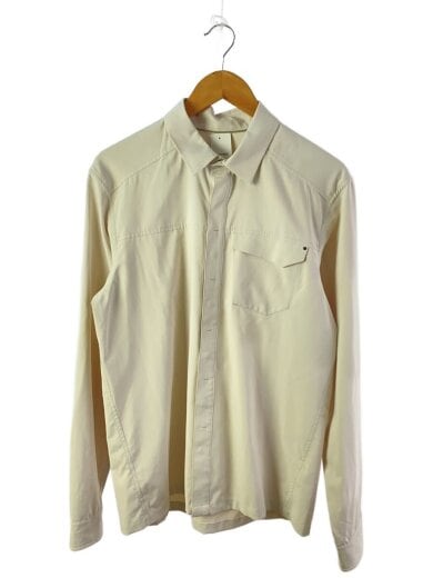 商品画像：Skyline LS SHIRT/長袖シャツ/M/ポリエステル/WHT/13689-64515-04/13 1