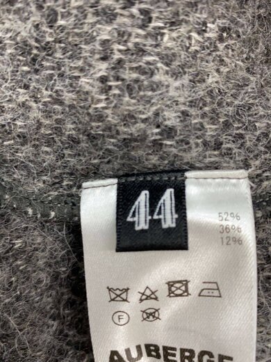 商品画像：カーディガン(厚手)/44/アルパカ/GRY 4