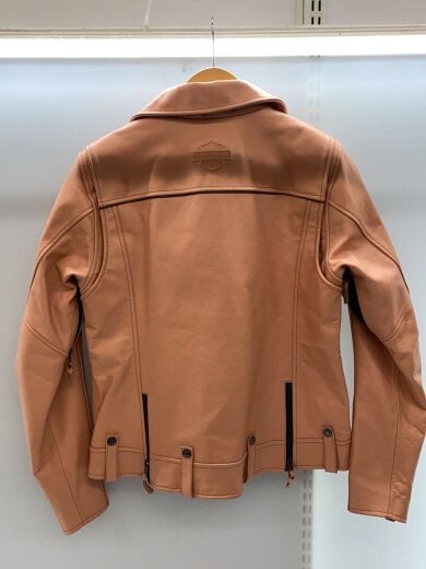 商品画像：ダブルライダースジャケット/M/牛革/PNK/97034-22VW 2