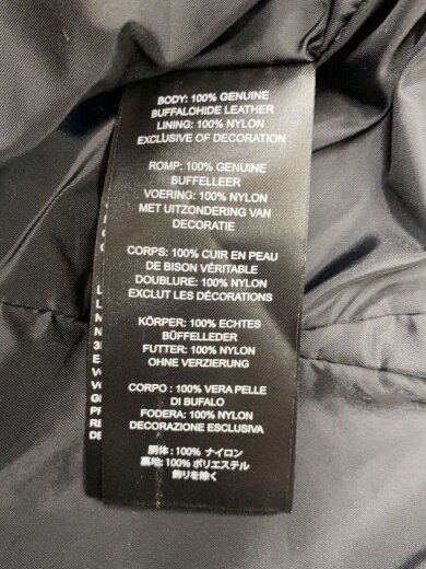 商品画像：ダブルライダースジャケット/M/牛革/PNK/97034-22VW 5