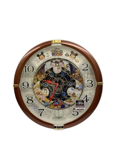 商品画像：ディズニーツムツム/からくり時計/アナログ/マルチカラー/FW588B 1