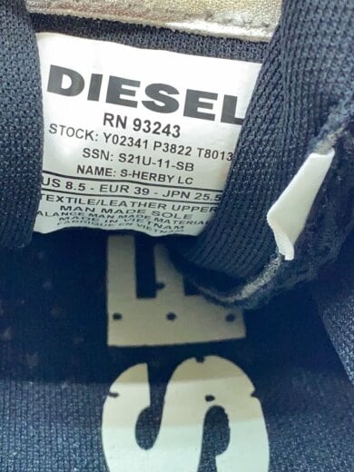 商品画像：ローカットスニーカー/25.5cm/BLK/Y02341 5