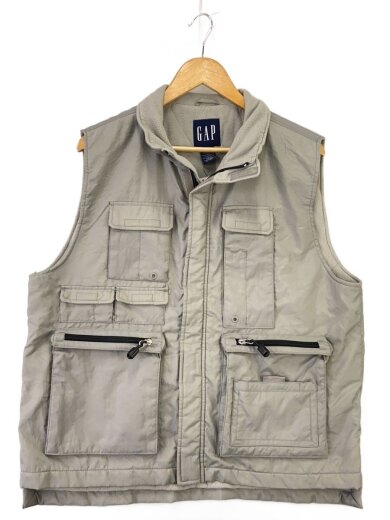 商品画像：ナイロンベスト/M/ナイロン/GRY/112969-03-1 1