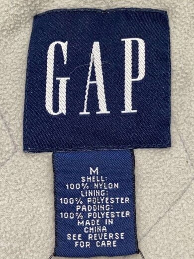 商品画像：ナイロンベスト/M/ナイロン/GRY/112969-03-1 3