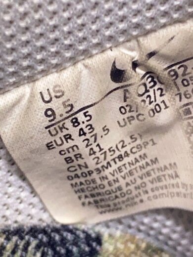 商品画像：X PEACEMINUSONE AIR FORCE 1_X ピースマイナスワン エアフォース 1/27.5cm/BLK// 5