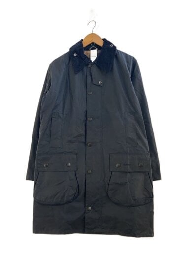 商品画像：BORDER WAX JACKET/ステンカラーコート/36/コットン/NVY/222MWX0008 1