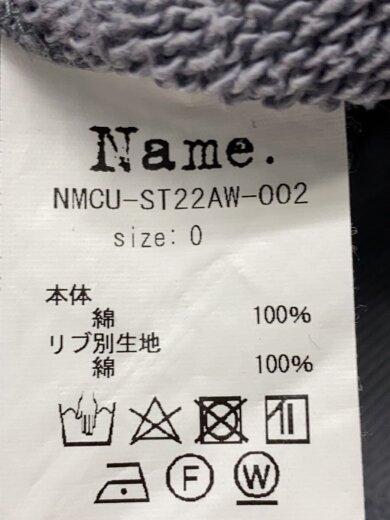 商品画像：スウェット/O/コットン/GRY/NMCU-ST22AW-002// 4