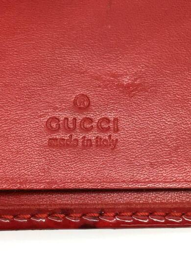 画像：GUCCIキーケース_マイクログッチシマ/フェイクレザー/RED/レディース3