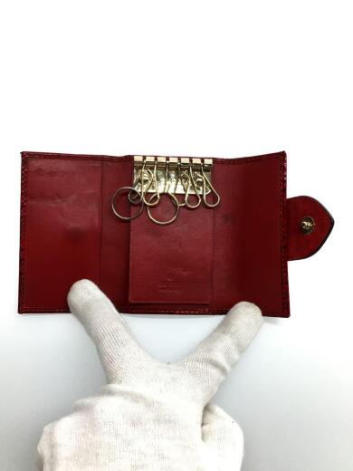画像：GUCCIキーケース_マイクログッチシマ/フェイクレザー/RED/レディース4