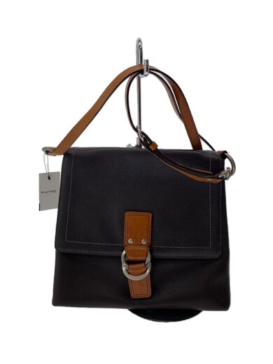 商品画像：ショルダーバッグ/レザー/BRW/10136 1