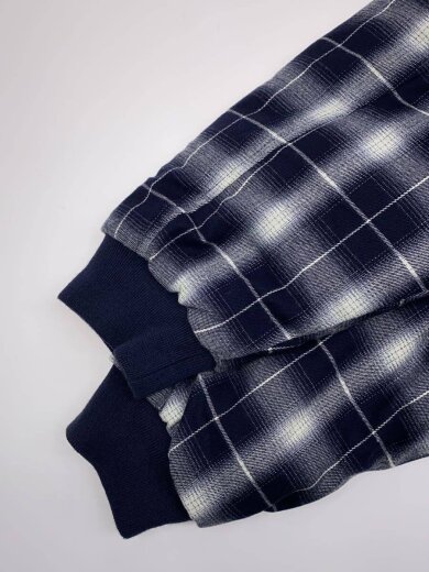 商品画像：スタジャン/M/ポリエステル/NVY/オンブレCK/AZR-YNG-0001-039 6