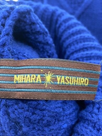 商品画像：ニット・セーター(厚手)/40/アクリル/BLU/無地/72801501 3