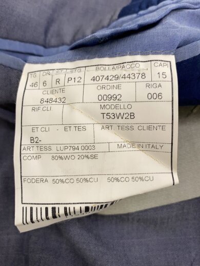 商品画像：テーラードジャケット/46/--/GRY 4