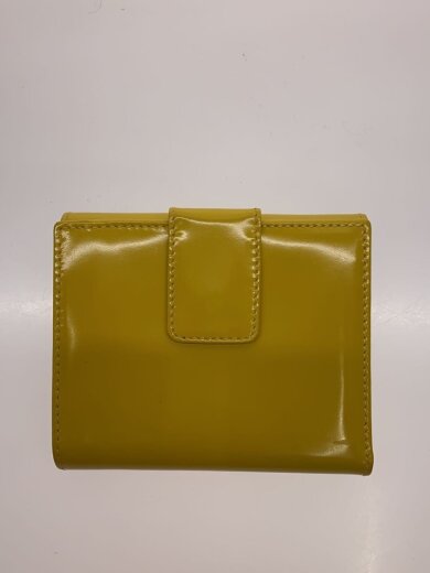 商品画像：3つ折り財布/レザー/YLW/無地/レディース/035・2149・1874 2