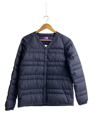 商品画像：インナーダウンジャケット/S/ナイロン/NVY/無地/ND2461N// 1