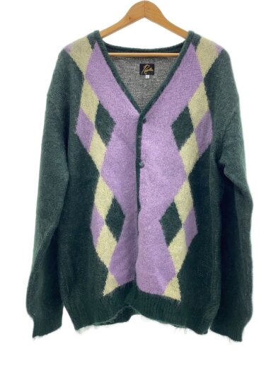 商品画像：カーディガン(厚手)/L/モヘア/GRN/lq272 1