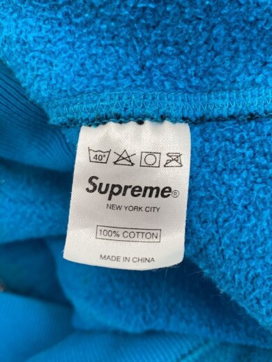 商品画像：ジップパーカー/L/コットン/BLU 4