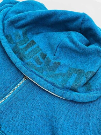 商品画像：ジップパーカー/L/コットン/BLU 7