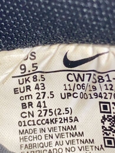 商品画像：AIR FORCE 1 LOW LV8 UTILITY/27.5cm/BLK// 5