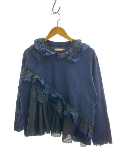 商品画像：長袖Tシャツ/36/コットン/NVY/13-14-0557-702// 1