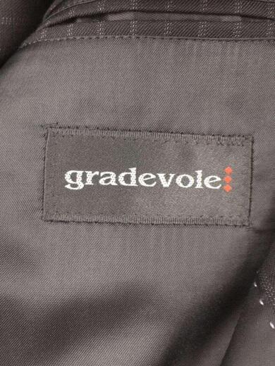 画像：その他ブランドgradevole/スーツ/BB5/ポリエステル/BLK/ストライプ/86Y029A-09/セットアップ3