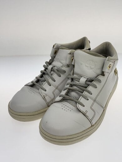商品画像：ハイカットスニーカー/25.5cm/WHT/A186D/使用感、ダメージ有 2
