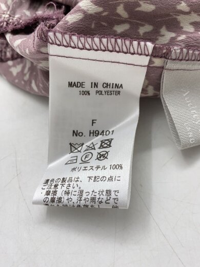 商品画像：長袖ワンピース/FREE/ポリエステル/PUP/総柄/H9401 4