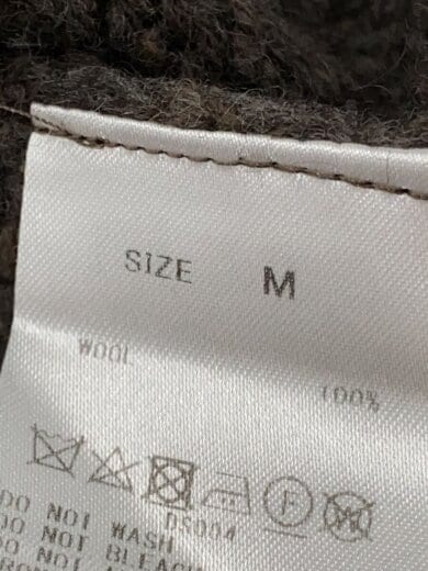 商品画像：ニット・セーター(厚手)/M/ウール/BRW/23-02-95-02301/毛羽立ち有 4