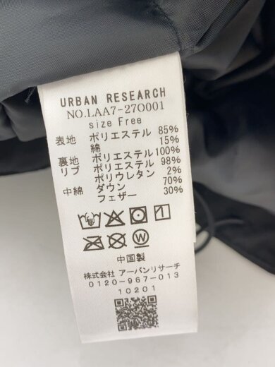 商品画像：ダウンジャケット/FREE/ポリエステル/BLK/LAA7-20O001 4