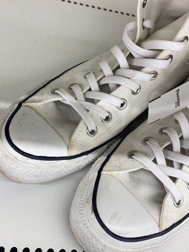 商品画像：ハイカットスニーカー/27cm/WHT/1CL578/汚れ有 9