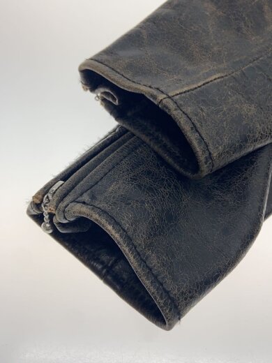 商品画像：シングルライダースジャケット/L/牛革/BRW/6151121 4