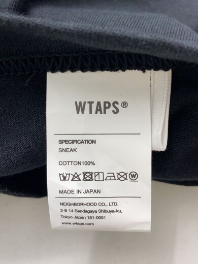 商品画像：Tシャツ/--/コットン/BLK 4