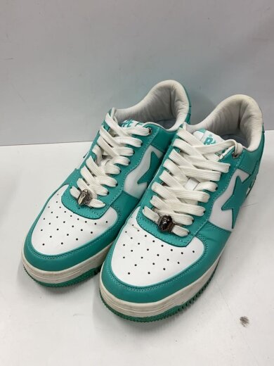 画像：A BATHING APEローカットスニーカー/27.5cm/WHT/OZXSHM191007J2