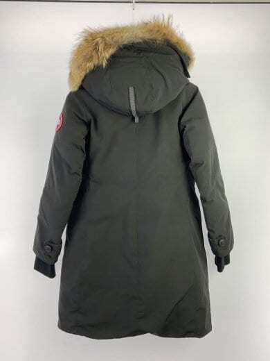 商品画像：ロングダウンジャケット/M/ポリエステル/BLK/3821LA 2