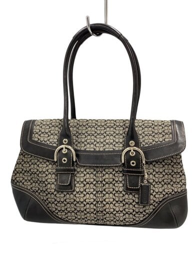 商品画像：ショルダーバッグ_シグネチャー_ヘリテージ/レザー/BLK 1