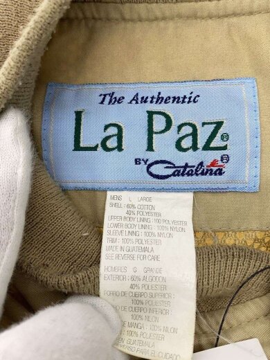 商品画像：la paz by catalina/ジャケット/ダービージャケット/L/コットン/KHK 3