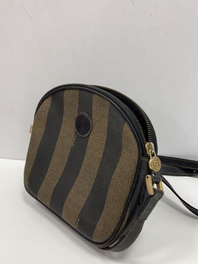 画像：FENDIショルダーバッグ/PVC/マルチカラー/ストライプ/ペカン2