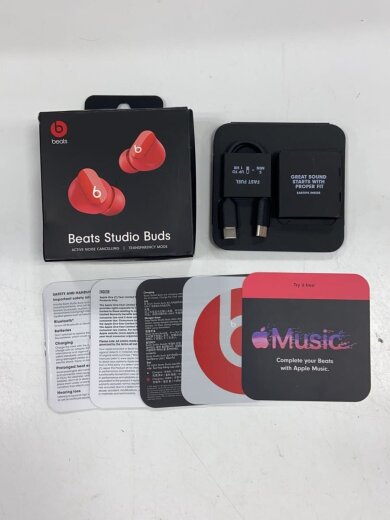 商品画像：イヤホン Beats Studio Buds MJ503PA/A A2514 [Beatsレッド]// 4